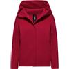 BOMBOOGIE GIACCA CON CAPPUCCIO BI-MATERIALE DONNA