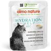 Almo Nature HFC Hydration Help Cibo Umido per Gatti - Brodo di Sardine con Sardine - 24x50 gr
