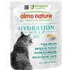 Almo Nature HFC Hydration Help Cibo Umido per Gatti - Brodo di Tonno con Filetti di Tonno - 24x50 gr