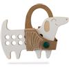 Milin Small Wooden Lacing Toy Daschund 1 pz
