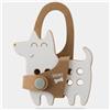 Milin Small Wooden Lacing Toy Dog 1 pz