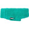 Paikka Pullover a Maglia Realizzato a Mano per Cani Verde Smeraldo, 45-cm