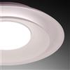 NOVECENTO Plafoniera LED Paola Ø 40 cm bianco IP20 cct da bianco caldo a bianco freddo con regolazione di temperatura NOVECENTO