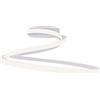 LUCE AMBIENTE DESIGN Plafoniera LED Coaster Ø 50 cm bianco IP20 cct da bianco caldo a bianco freddo con regolazione di temperatura LUCE AMBIENTE DESIGN