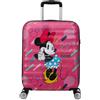 American Tourister Wavebreaker Disney FL - Spinner S, bagagli a mano, 55 cm, 36 L, multicolore (Minnie Future Pop)