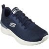 Skechers Dynamight Path, Percorso SPLENDIDO Skech-Air DINAMIGHT Donna, Navy Mesh Lavanda Trim, 35 EU