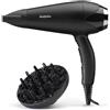 BaByliss D572DE asciuga capelli 2200 W Nero 1 St