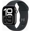 Apple Watch Serie 10 GPS 42mm Cassa NERO Cinturino Sport NERO