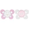 CHICCO SUCCHIETTO COMFORT GIRL SIL 0-6M 2P