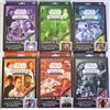 Topps Star Wars Dossier Factfiles Set Completo 6 Albums + Figurine Topps Ed. Italia