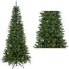 AZPRIME Albero Di Natale Slim Nataluna Mod. Stelvio Altezza 240 Cm Base A Croce 825 Rami