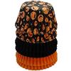 Scrumptious! - Pirottini per mini muffin di Halloween - zucca, arancione e nero - 150 pirottini di carta oleata spettrali per mini cupcake - ideali per Halloween e feste a tema autunnale, torte e