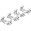 Clips di Fissaggio per Profilo Slim per striscia LED (conf. 4pz)