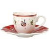 VILLEROY & BOCH Set 6 Tazzine Caffe' Con Piattino