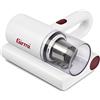 Girmi AP21 Battimaterassi, Basso consumo 300W, Luce UV sterilizzante, Aspiratore Anticari, Filtro HEPA, Alta Potenza 10 kPa, Rimuove fino al 99% di allergeni e batteri, Cuscinetti VibraWave, Bianco