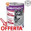 Monge Gemon Dog Adult Maxi Bocconi Manzo e Riso - Lattina Da 1250 Gr - CONFEZIONE RISPARMIO