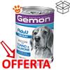 Monge Gemon Dog Adult Medium Bocconi con Tonno e Salmone - Lattina Da 415 Gr - CONFEZIONE RISPARMIO