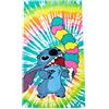 Jay Franco Disney Lilo e Stitch 86cm x 162cm Grande Asciugamano da Spiaggia in 100% Cotone/Telo Mare