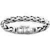 kuzzoi, bracciale da uomo in argento Sterling 925 massiccio, larghezza 10 mm, 335105 e Argento, cod. 335105-021