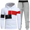 NaLatia Tuta Uomo Sportive Completa Invernale Felpa Con Cappuccio E Pantaloni Training Fitness Basket 2 Pezzi Tuta Da Ginnastica Tuta Uomo