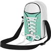 Oh My Pop! Oh My Pop Mint-Borsa Sneakers, Turchese, 17 x 22 cm