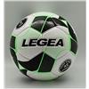 LEGEA Pallone Corner Calcio Calcetto Allenamento Balls Line Atletica TORNEO Sport (5, Nero-Verde Fluo)