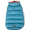 Farm Company Piumino Reversibile Fiemme Ottanio/Mattone per Cani - 50 cm