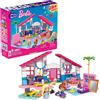 TOYS ONE Mega GWR34 Barbie Casa di Malibu con 2 Micro-Bambole Barbie