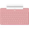 Logitech Keys-To-Go Tastiera Bluetooth, Layout Tedesco QWERTZ - Rosa