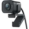 Logitech for Creators Logitech StreamCam - Webcam per Live Streaming su Youtube e Twitch, Full HD 1080p a 60 fps, Connessione USB-C, Facial Tracking, Autofocus, Video Verticali, Grigio Scuro