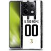 Head Case Designs Licenza Ufficiale Personalizzata Personale Juventus Football Club in Casa 2020/21 Race Kit Custodia Cover in Morbido Gel Compatibile con Xiaomi Redmi Note 13 PRO 5G