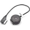 vhbw Adattatore USB Bluetooth, MMI-AMI compatibile con Auto Audi con MMI 3G-System dal 2006