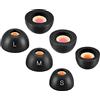 TENNMAK Auricolari in memory foam compatibili con Samsung Galaxy Buds 2 e Soundcore di Anker Life A1 A2 P2 Mini P3 A3i VR P10 Space A40 e JBL Tune 230NC Auricolari auricolari auricolari