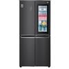 LG InstaView GMQ844MC5E frigorifero side-by-side Libera installazione 530 L E Nero