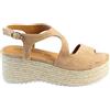 CHATTAWAK 18HJostaVbeige38, Sandali con Tacco Donna, Beige, 38 EU