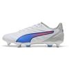 PUMA King PRO Mxsg, Scarpe da Ginnastica Uomo, Bianco Bluemazing Piatto Grigio Chiaro, 40 EU