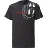 AC Milan FtblLegacy Tee Jr Maglia Unisex Bambino Nero Tango Rosso 140