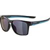 ALPINA Unisex Bambini, Flexxy Cool Kids Cmb Sportivi, Black-cyan, One Size, Occhiali Youth, Taglia unica