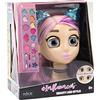 Nice Group- Influencer Make Up Doll, Testa da Truccare e Pettinare con Occhi Cambia Colore per Bambine Influenzare Trucchi, Multicolore, Taglia Unica, 92049