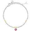 Morellato Bracciale Donna in Acciaio con Cuore, Collezione TALISMANI Emily in Paris, Regalo Amica