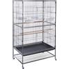 TIAKI Gabbia per uccelli TIAKI Grand Espace - L 90 x P 58,4 x H 152,4 cm