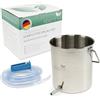 EBENTHAL VITAL Set di Irrigazione Premium EBENTHAL VITAL® - 2l per il Lavaggio Intestinale con una Pratica Borsa e Istruzioni - Clistere - Clistere per il Digiuno