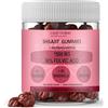 CALIU GUMMY Shilajit Puro + Ashwagandha | 90 Shilajit Pure Gommose | 50% Acido Fulvico | 3 mesi | 1500mg | Con Polvere Naturale di Ashwagandha | +85 Minerali | Resina Pura di Shilajit dell' Himalaya