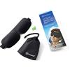 Travelrest® Maschera per il sonno Tranquillity con tappi per le orecchie e custodia per il trasporto