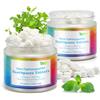 Uocasi Pastiglie Dentifricio, Compresse Masticabili Del Collutorio Da Viaggio, Fluoruro Libero Con Olio Di Cocco, Aiuta A Rafforzare E Proteggere Lo Smalto, Antiplace + Sbiancamento Per Denti Forti E Sani