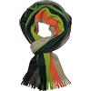Rotfuchs Sciarpa sciarpa in maglia strisce raschelschal trendy multicolore 100% lana (Merino)