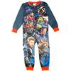 Marvel Pigiama intero in pile Avengers, per bambini, 3-10 anni, Nero , 9-10 Years