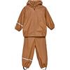 Celavi Basic Rainwear Set-Pu Giacca Impermeabile, Ambra, 70 Unisex-Bambini e Ragazzi