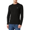 Lacoste TH6712 T-Shirt, Noir, 6XL Uomo
