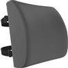 FORTEM Cuscino Lombare Sedia Ufficio, Supporto Lombare Auto, Cuscino Schiena, Schienale Sedia Ufficio Ergonomico in Memory Foam, Fodera Traspirante e Lavabile, Cinghia Regolabile, per Gaming e Lavoro